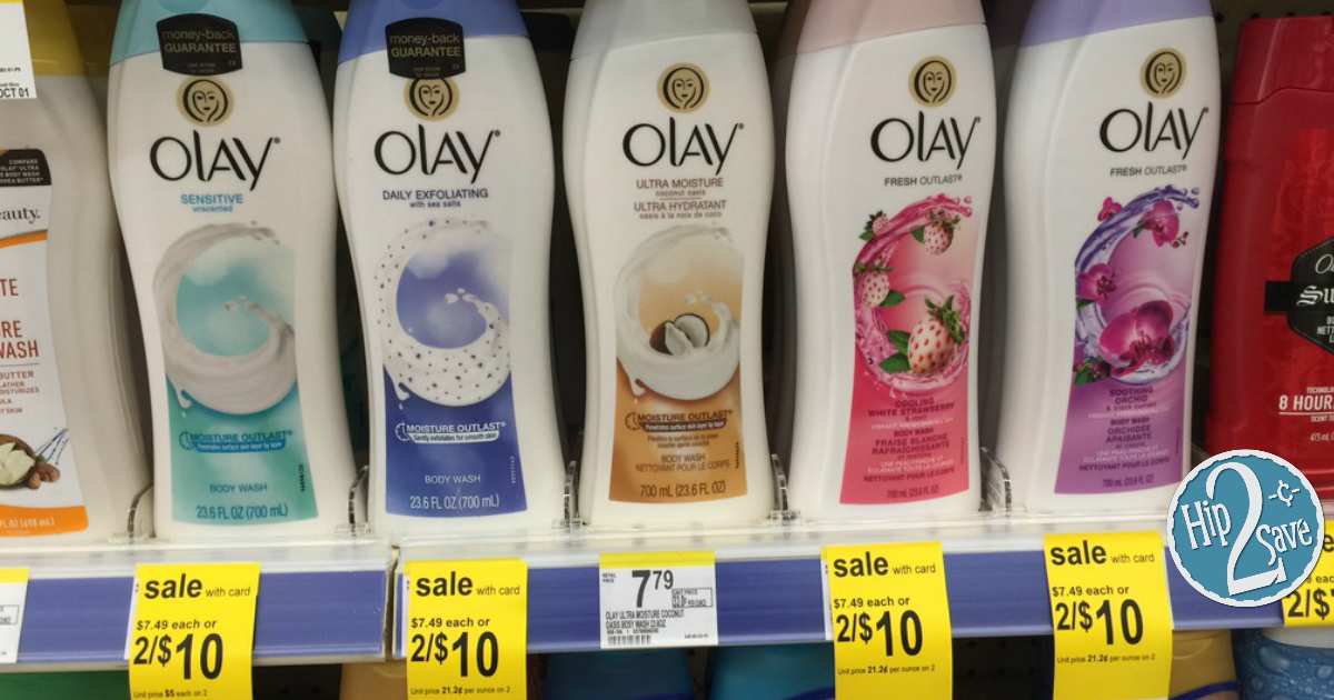 Walgreens: High Value $10 Off 4 Olay or Old Spice Body Washes Digital ...