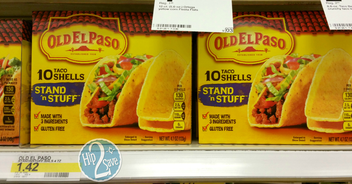New 1/3 Old El Paso Products Coupon = 10Count Taco Shells ONLY 73