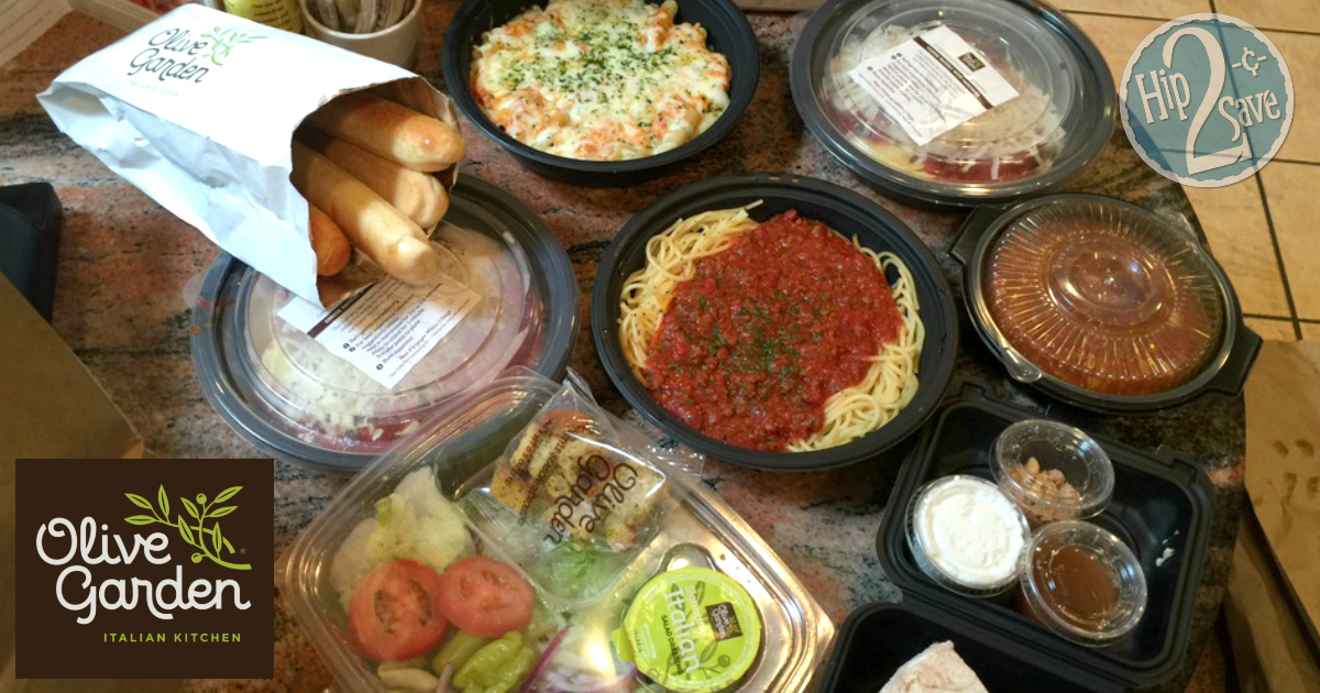 Score 4 Olive Garden Entrees, 2 Soups/Salads, 4 Breadsticks & Pumpkin