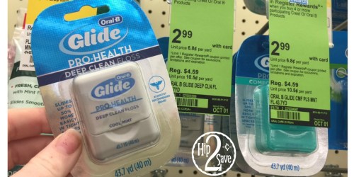 Walgreens: Oral-B Glide Floss Only 74¢ Each (Regularly $4.59)