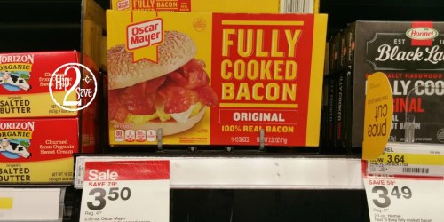 Target Shoppers! Great Buys on Oscar Mayer Bacon, Lunch Meat, Bread, Bagels & Lunchables