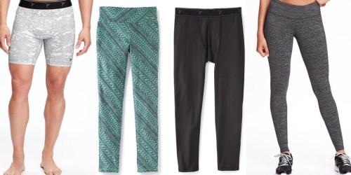 Old Navy: Women’s & Girls’ Compression Pants Only $12 (In-Store & Online) + More