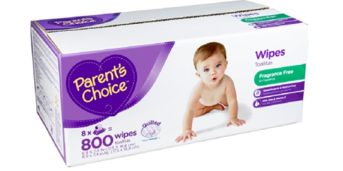 NEW TopCashBack Members: Free Parent’s Choice Baby Wipes 800-Count Box ($13.47 Value)