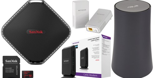 Amazon: 50% Off Select PC Storage & Networking Items = Nice Deals On Wireless Routers & More
