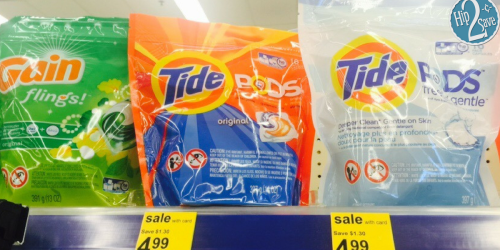 Walgreens: Tide Pods & Gain Flings Packs ONLY $2.99 (Regularly $6.29)