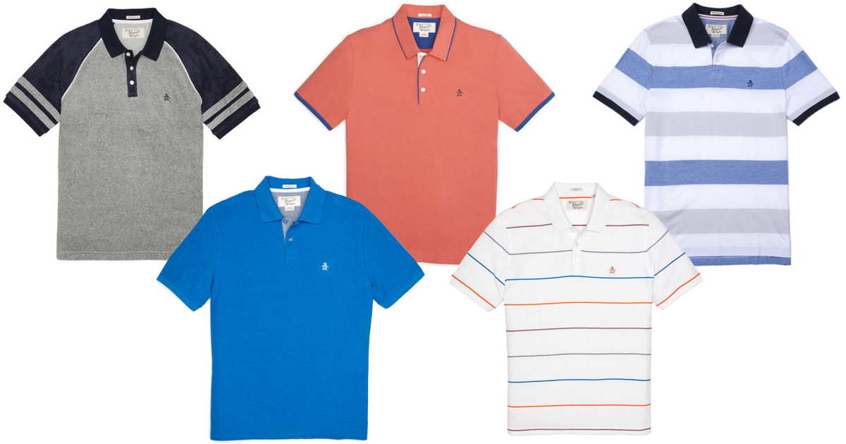 Original Penguin Polo Shirts Only $19.99 (Regularly $69)