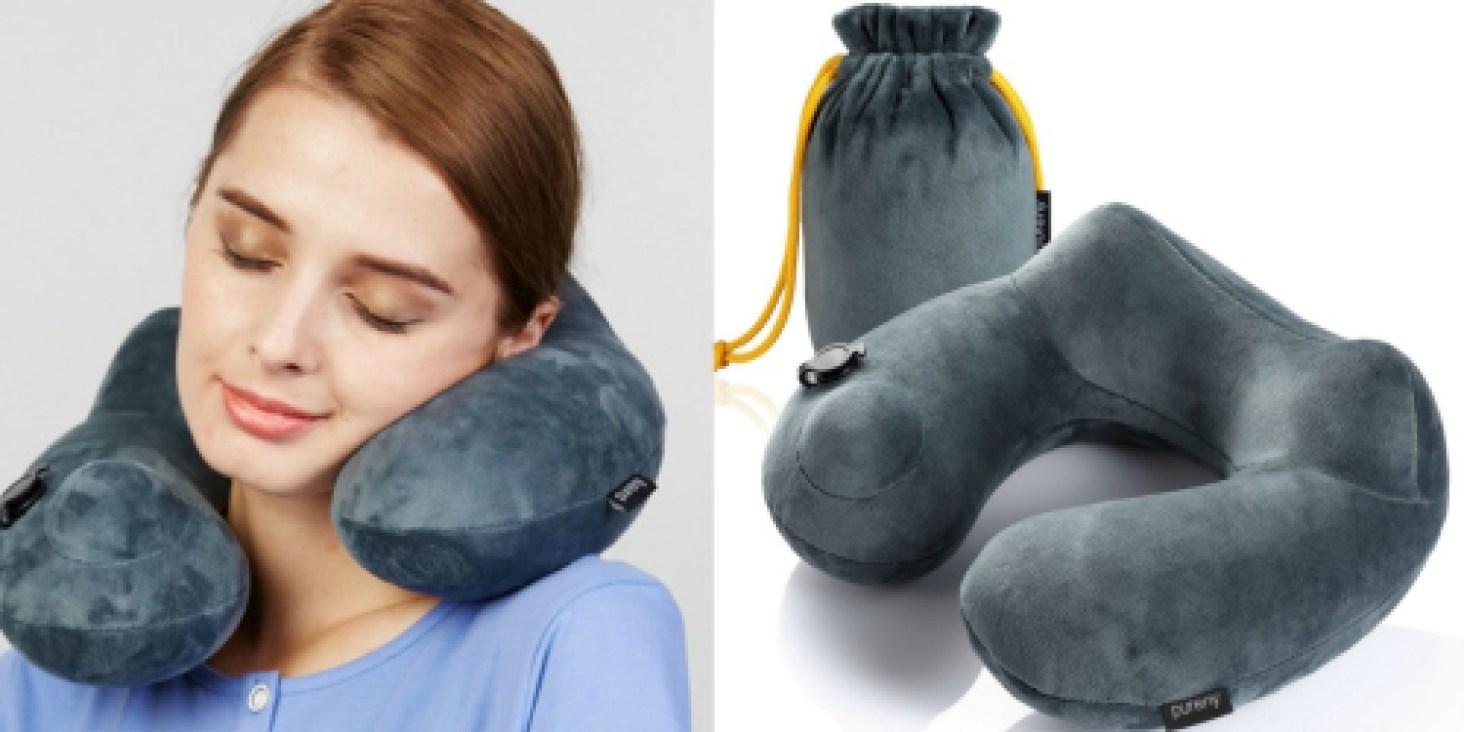 Amazon: Inflatable Travel Pillow Only $16.99