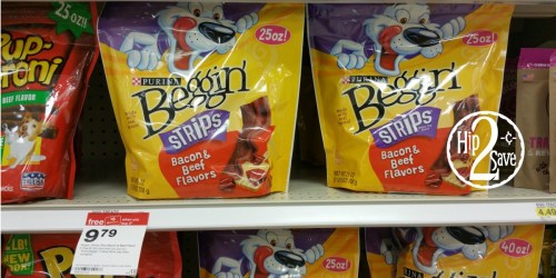 Target: Beggin’ Strips Dog Treats 25oz Bags Only $3.19 Each (After Gift Cards) – Regularly $9.79