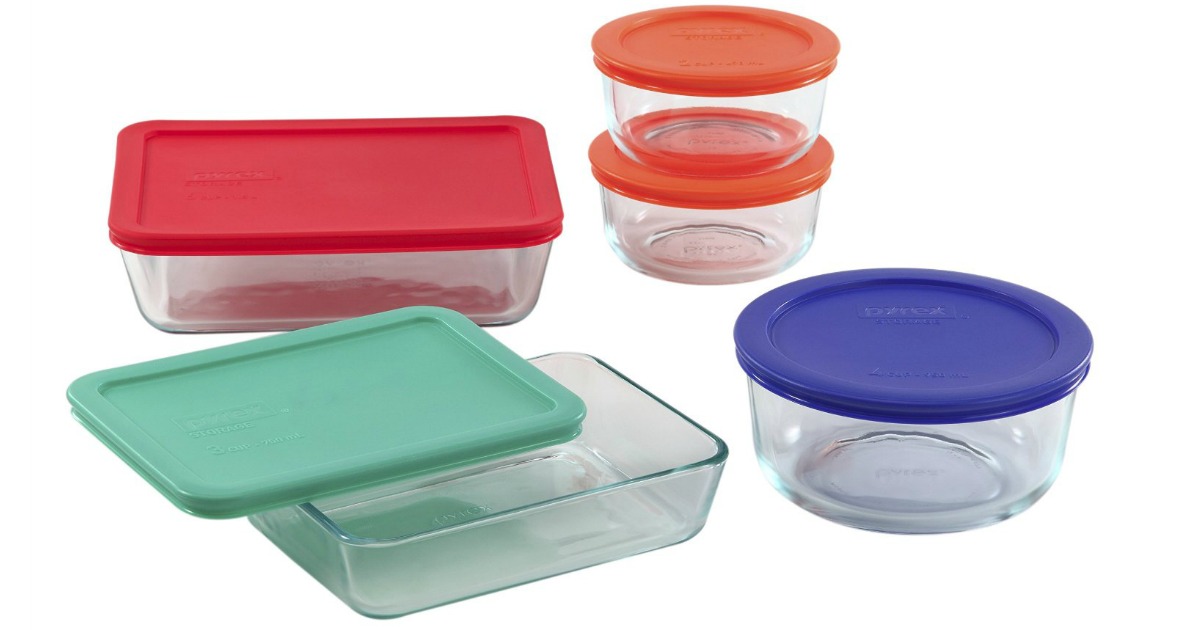 Amazon Pyrex 10Piece Storage Set Only 11.51 (Regularly 22.99)