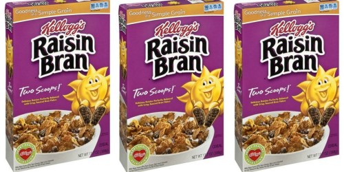 CVS: Kellogg’s Raisin Bran Cereal Only 99¢ Each (After MobiSave)