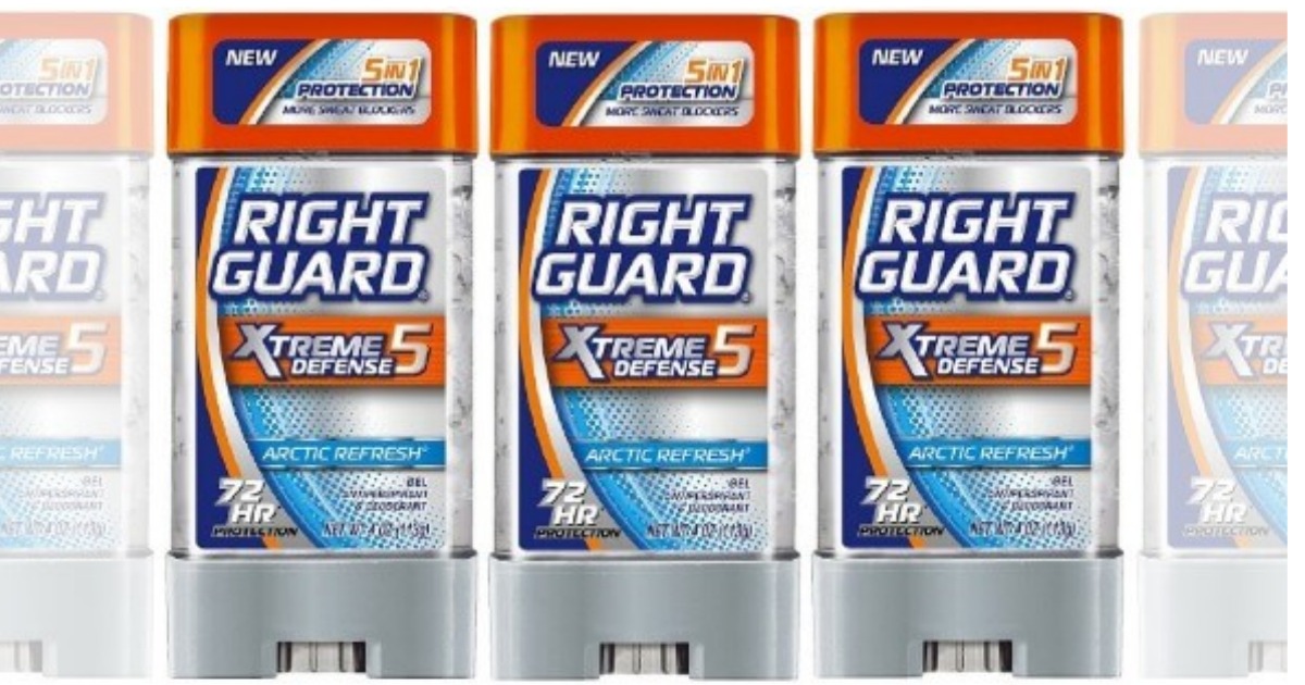 Buy 1 Get 1 FREE Right Guard Deodorant Coupon
