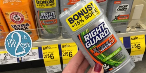 Walgreens: Right Guard Deodorant Only $1.25, Pantene Only 50¢ + Cheap Pond’s & More
