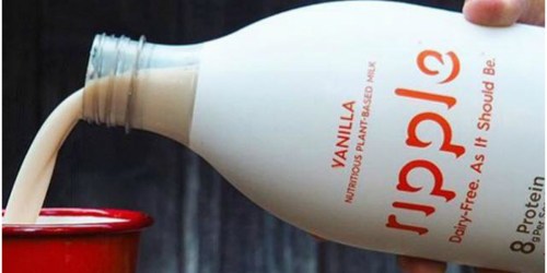 Target: Ripple Dairy-Free Milk 48 oz Bottle ONLY 22¢ (After Ibotta)