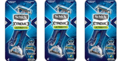 Walgreens: Schick Xtreme 4-Count Razor Packs Only $3.49 Each After Rewards (Starting 10/2)