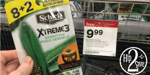 Print $10 Worth of New Schick Disposables Razor Coupons AND Then Stock up at Target!