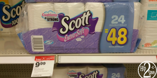 Scott & Cottonelle Coupons = Toilet Paper as Low as $4.99 At Target (After Gift Card)