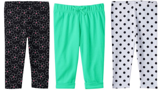 Kohl's.com: $10 Off $30 Back to School Purchase = Baby Girl Leggings/Joggers  Only $2.51 Each