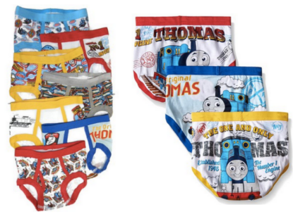 Thomas the Tank Engine Train Toddler Boys' 7 Pack Underwear Briefs