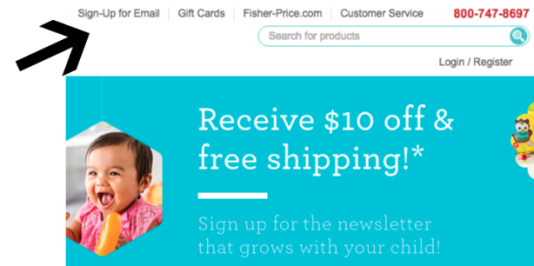 Fisher-Price Emails