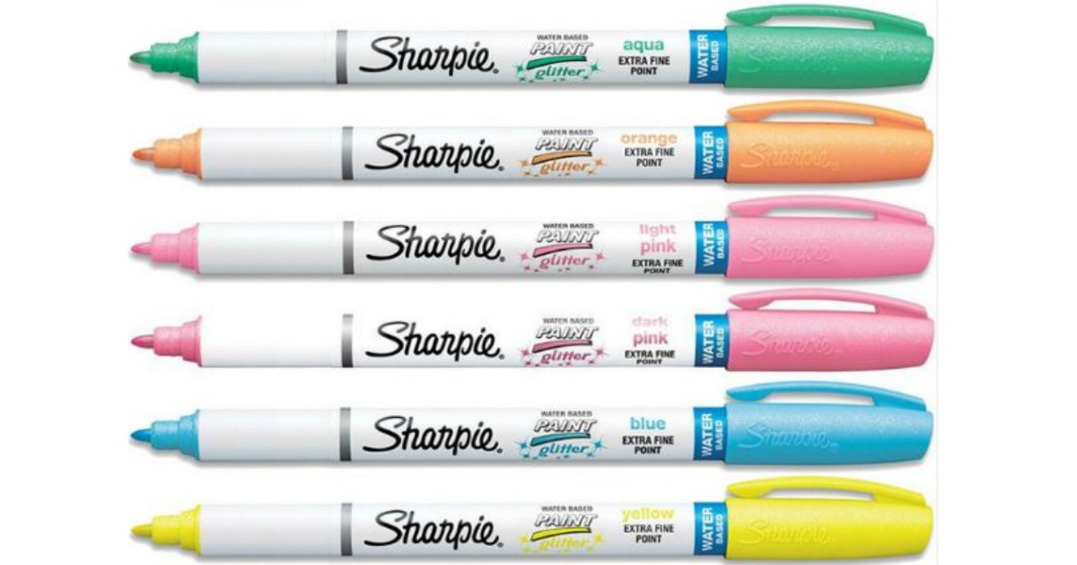 Extra Fine Point Point Glitter Sharpie Markers 36Count ONLY 19.99 Shipped