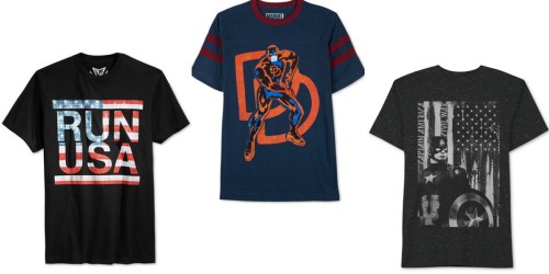 Macy’s: FOUR Men’s Graphic Tees Just $15.96 (Only $3.99 Per Shirt!)