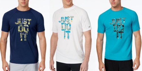 Macy’s: Men’s Nike Swim Trunks & Swim Shirts Only $14.99 Each (Regularly $34+)