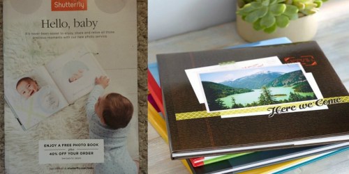 Shutterfly: Possible FREE Photo Book Plus 40% Off Your Order Mailer (Check Your Mailbox)