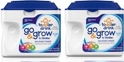 BabiesRUs: Similac Go & Grow Formula Powder 22 Ounce Container Only $9.99 (Regularly $19.99)