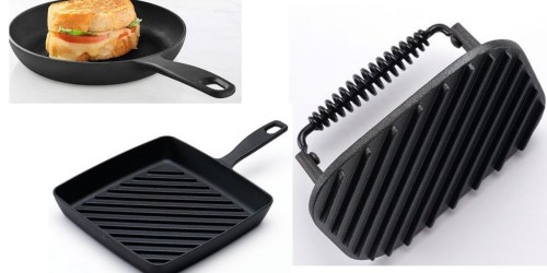 Kohl’s Cardholders: Food Network Cast-Iron Skillet OR Grill Press $6.99 Shipped (Reg. $14.99)
