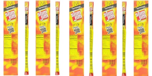 Amazon: 24 Slim Jim Giant Slim Pepperoni Sticks Just $12.13 Shipped (Only 51¢ Each!)