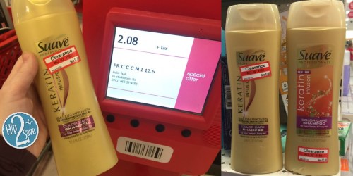 Target: Suave Professionals Hair Care Possibly Just 32¢ Each (Reg. $2.99) + More Clearance Finds