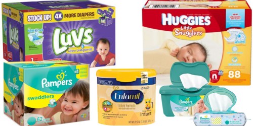 Target: FREE $25 Gift Card with $100 Baby Purchase (Starting 9/25) = Nice Deal on Up & Up Diapers + More