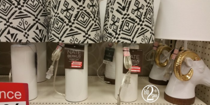 Target Cartwheel: 10% Off Clearance Lighting & Décor = Great Buys on Nate Berkus Lamps