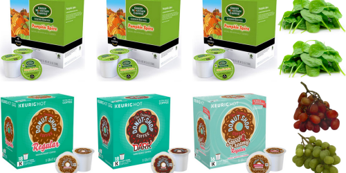 Target: BIG Savings on K-Cups, Fresh Baby Spinach & Grapes (9/4-9/5 Only)
