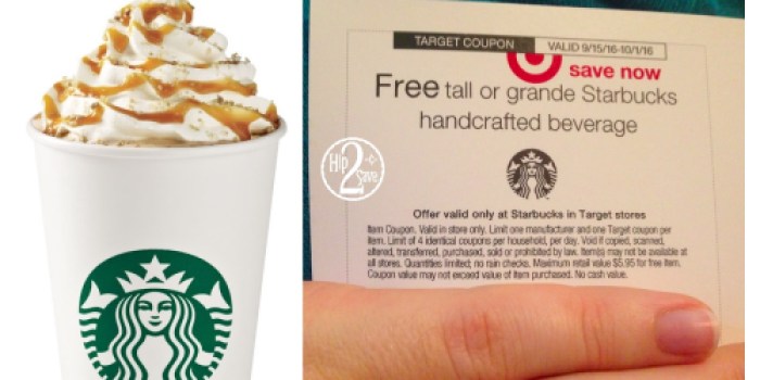 Target: Possible Free Starbucks Handcrafted Beverage Coupon (Check Your Mailbox)