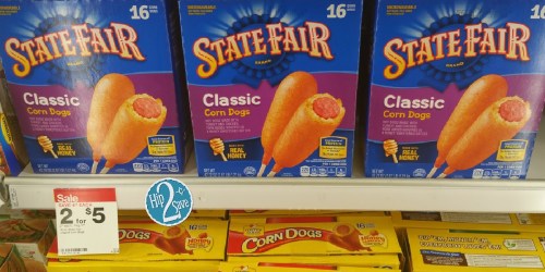 High Value $1/1 State Fair Corn Dogs Coupon = 16-Count Box ONLY $1.25 at Target