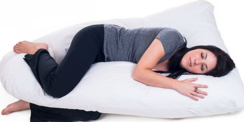 Target.com: Full Body Contour U Pillow Just $28.35 Shipped (Reg. $41.99) – Great for Pregnancy