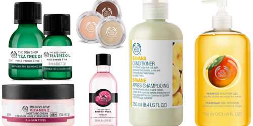The Body Shop: Hair Care or Shower Gels Only $5 Each Shipped (Regularly $10)