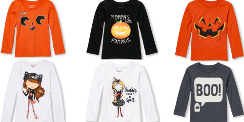 The Children’s Place: Long-Sleeve Halloween Tees ONLY $4.75 Shipped (Glow in the Dark Styles!)