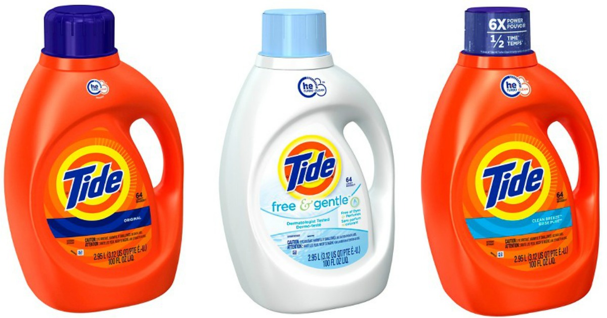 Target.com: Large Tide Laundry Detergent 100 oz Bottles Only $7.18 Each ...