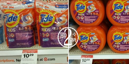 *NEW* Tide PODS & Gain Flings Coupons = Nice Deals at Target, Walmart & Walgreens