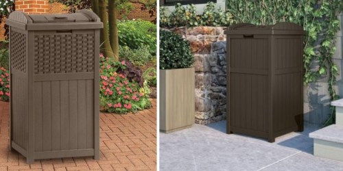 Home Depot: Suncast Outdoor Trash Hideaway Only $29.99 Shipped (LOVE These Trash Cans!)