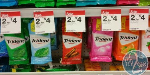 Target: Trident Gum 3-Pack Only 70¢ (Just 23¢ Per Pack)
