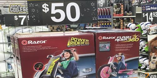 Walmart Clearance: Possible Razor Power Ride 360 Electric Tricycle Only $50 (Regularly $149)