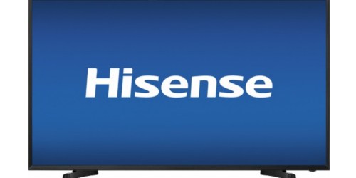 Best Buy: Hisense 40″ LED HDTV Just $169.99 (Regularly $229.99)