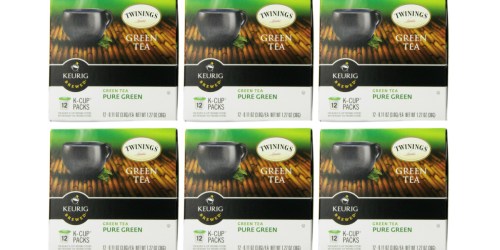 Amazon: Pack of 6 Twinings of London Green Tea 12-Count K-Cups $11.39 Shipped (= 16¢ Per K-Cup!)