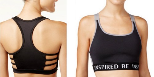 Macy’s: Juniors’ Sports Bras ONLY $9.99 (Regularly $19.50)