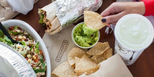 Chipotle: Buy 1 Get 1 FREE Burrito, Burrito Bowl, Salad or Tacos Mobile Coupon