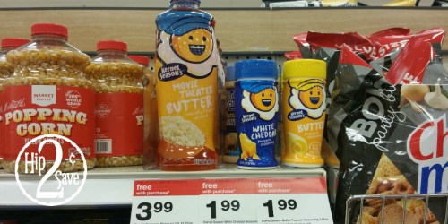 Target: Market Pantry Microwave Popcorn 6ct + Movie Theater Butter Only $1.28 Each