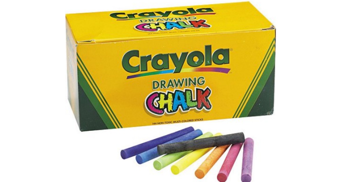 crayola chalk 144